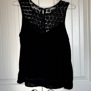Old Navy Women's Black Sleeveless Blouse